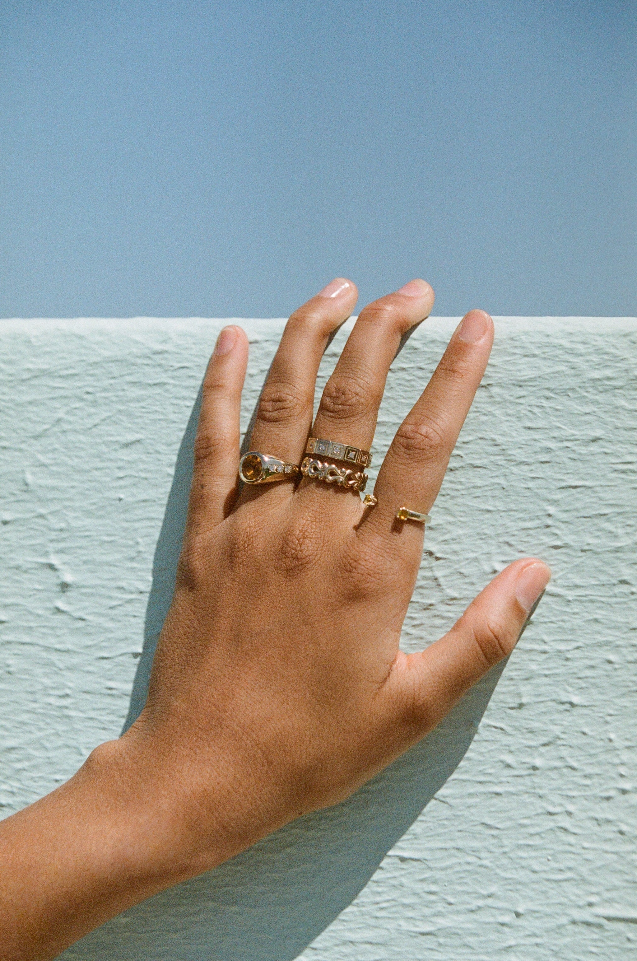 Open Ring ≈ Yellow Sapphires