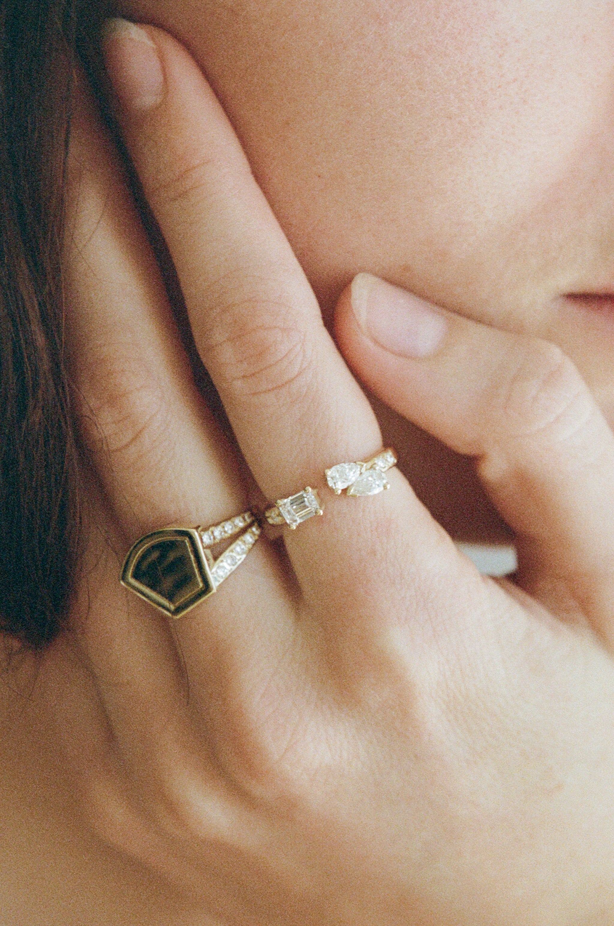 Ceremony Ring with Diamonds