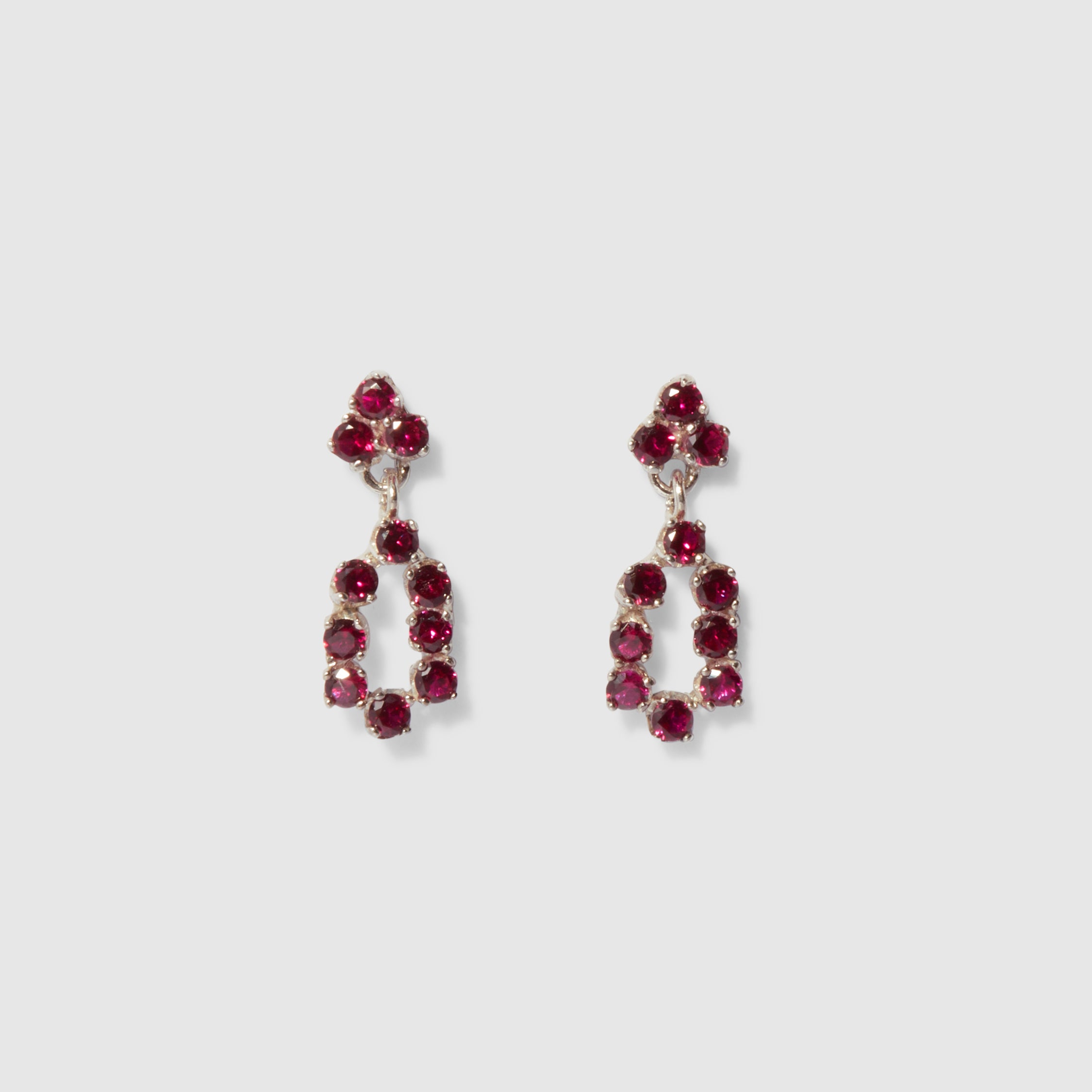 Evening Earrings ~ Red